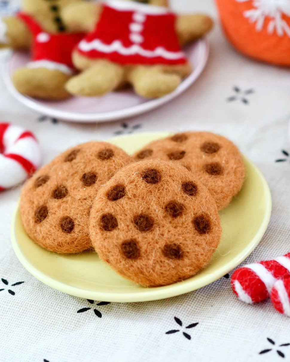 Felt Small Chocolate chip cookies