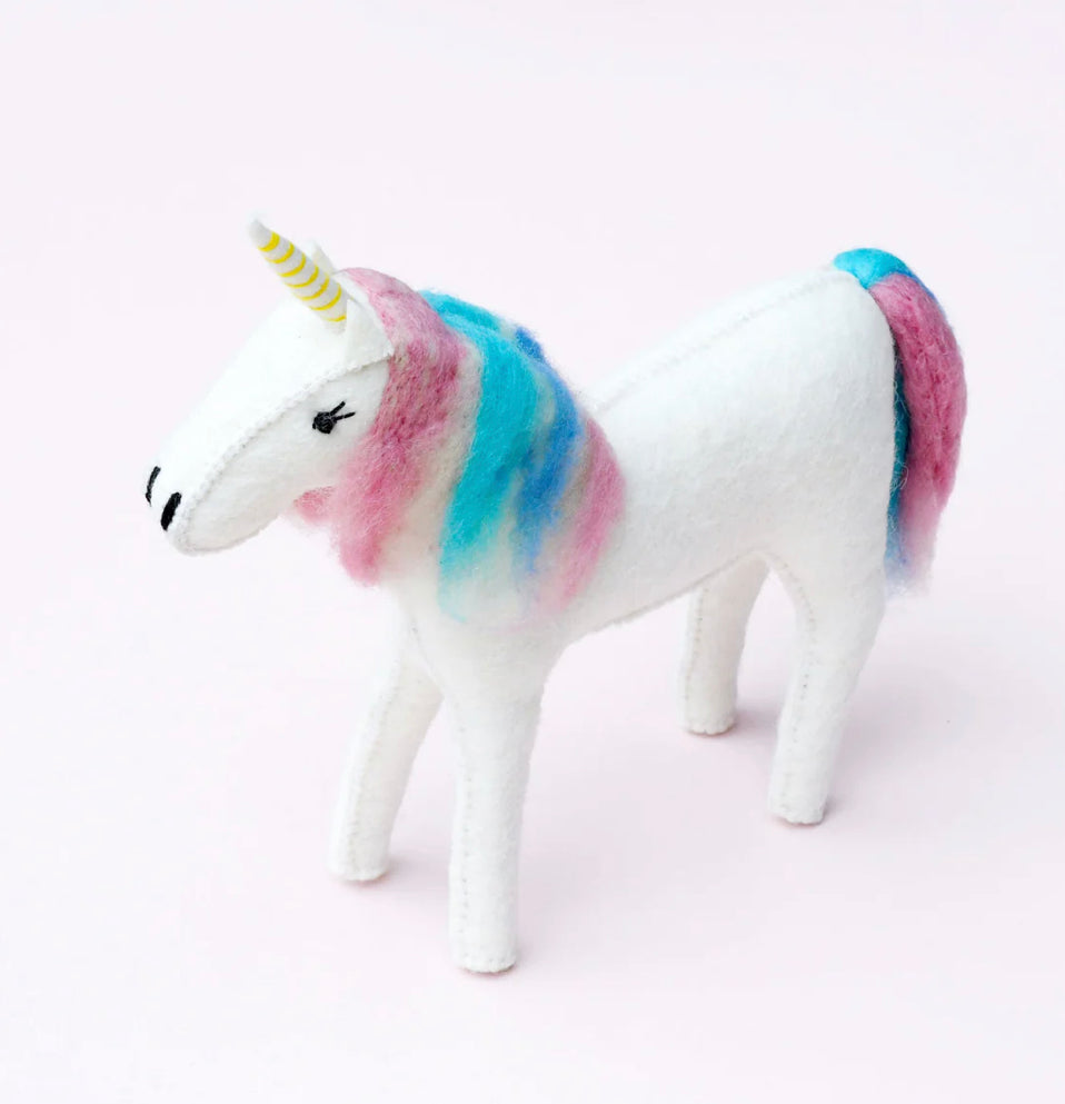 Felt Unicorn Toy